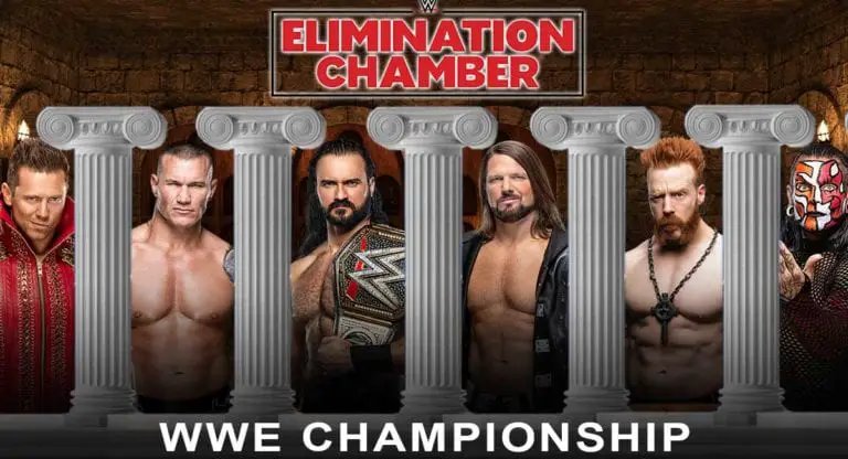 WWE Championship Match Announced for Elimination Chamber 2021