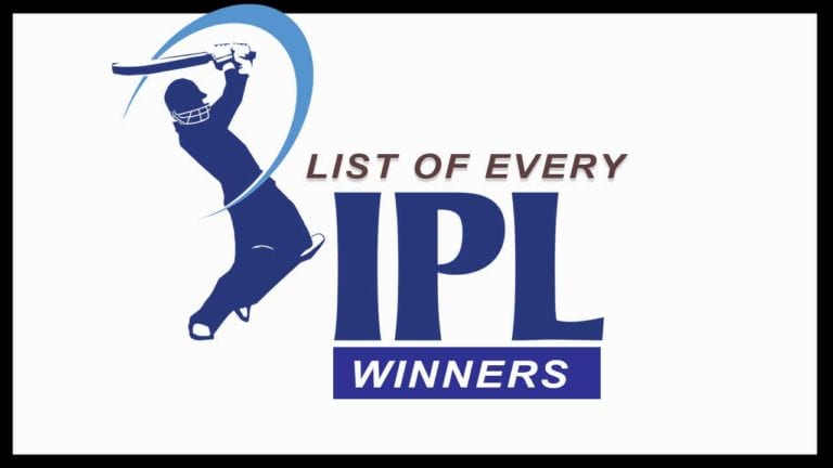 List Of Every IPL Winners & Runners Up from 2008 to 2021