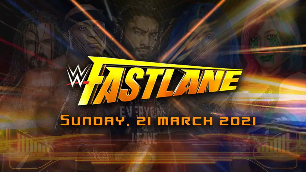 WWE Fastlane 2021 WWE Fastlane 2021 Poster