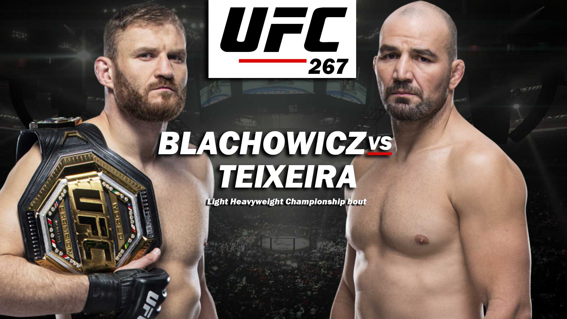 UFC267 Błachowicz vs. Teixeira Full Fight Replay