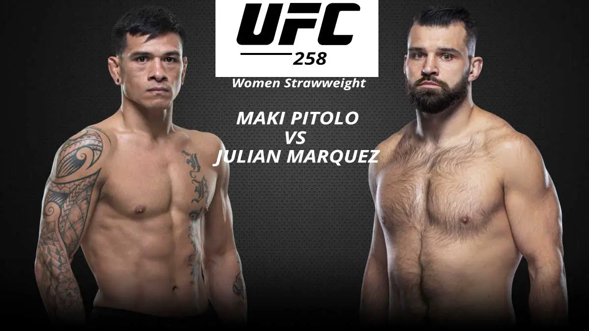 Maki Pitolo vs Julian Marquez ufc 258