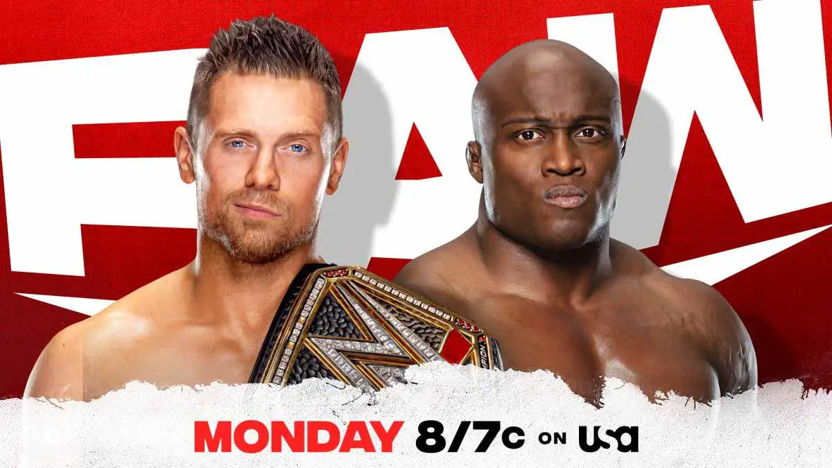 Miz vs Bobby Lashley WWE RAW 1 March 2021