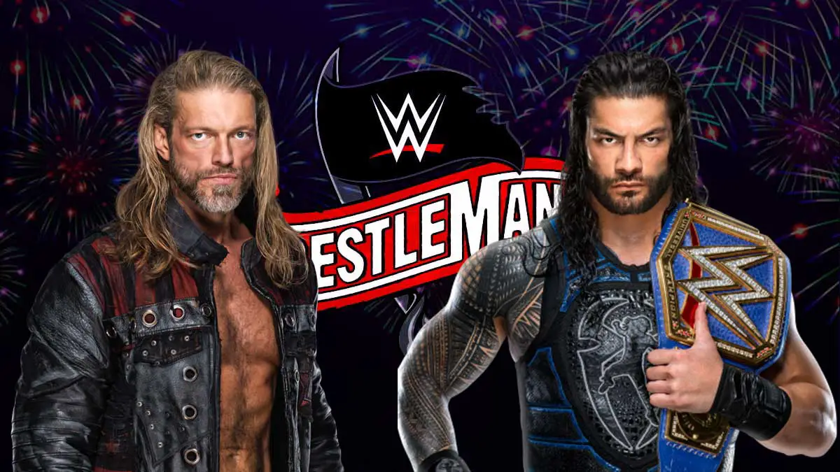 Roman Reigns vs Edge WWE WrestleMania 37 2021 