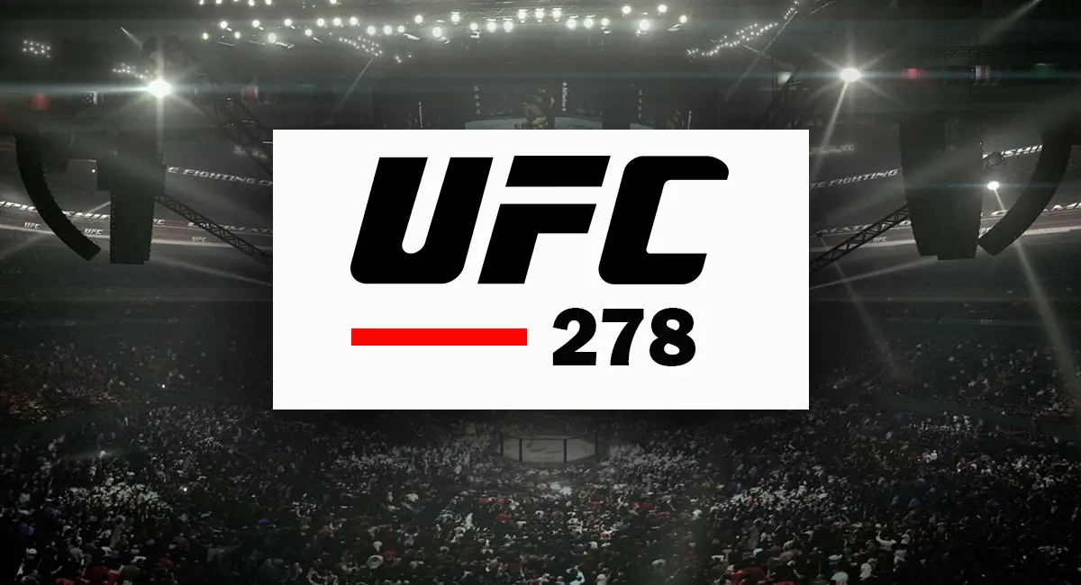 UFC 278 Poster