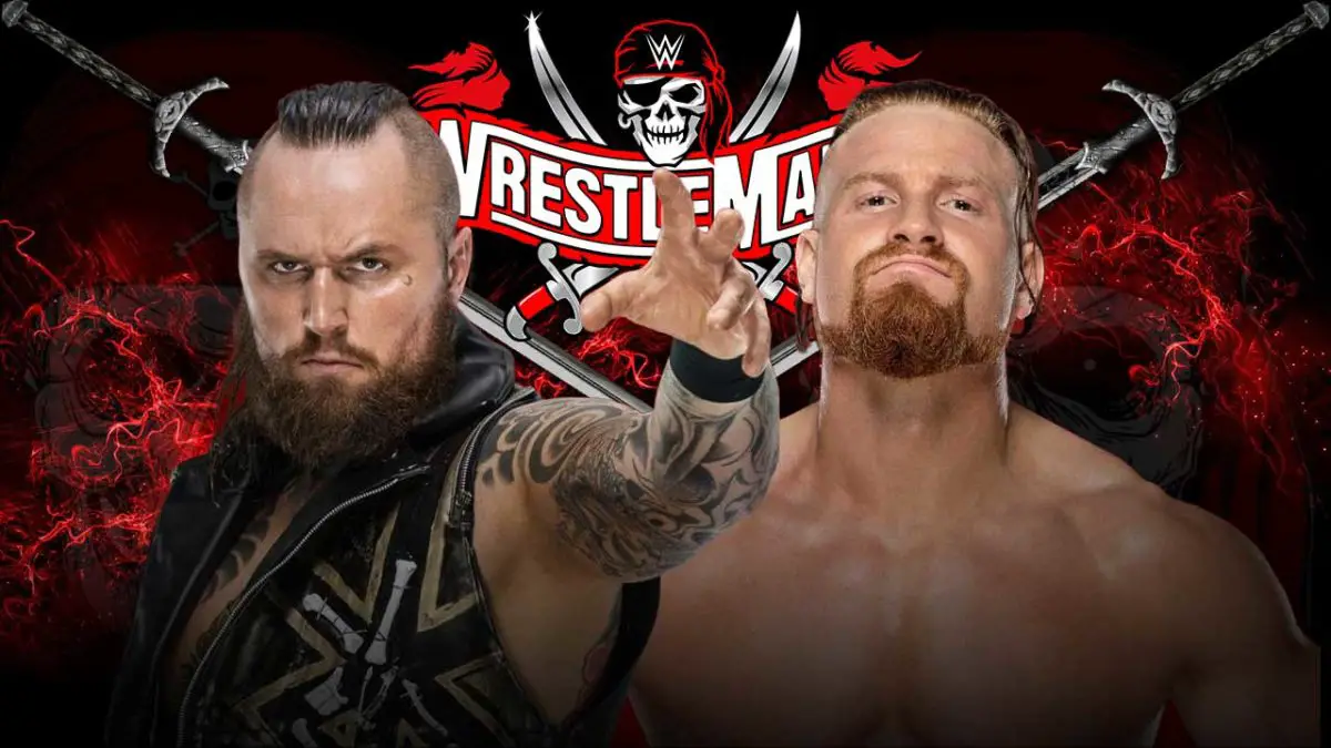 Aleister Black vs Murphy WWE WrestleMania 37