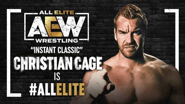 Christian Cage Signs With AEW at AEW Revolution