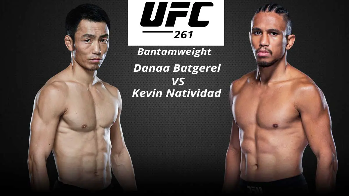 Danaa Batgerel vs Kevin Natividad ufc 261