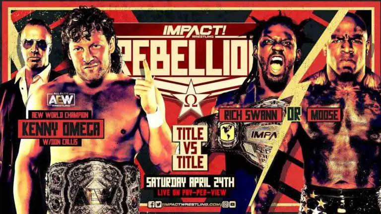 Kenny Omega All Set For Title Vs Title Match at Impact Rebellion