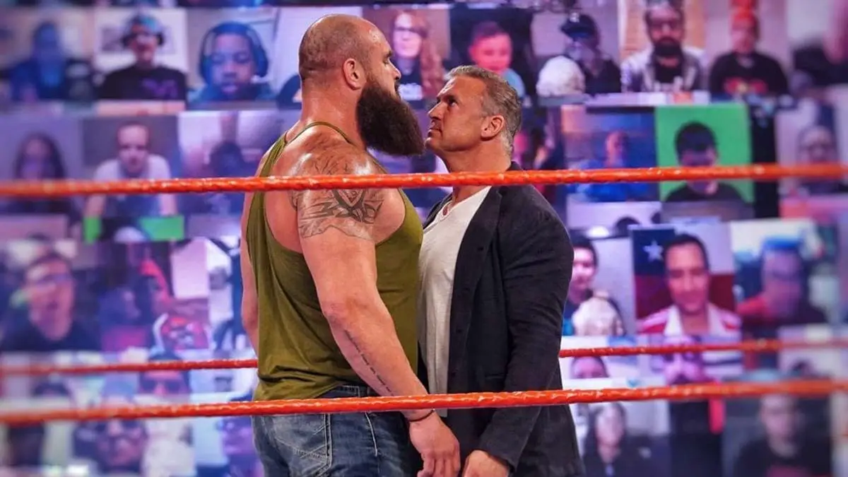 Shane McMahon vs Braun Strowman Segment on RAW