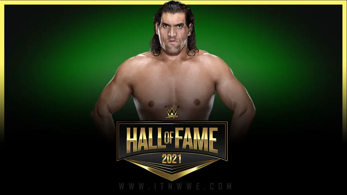 The Great Khali WWE Hall of Fame 2021