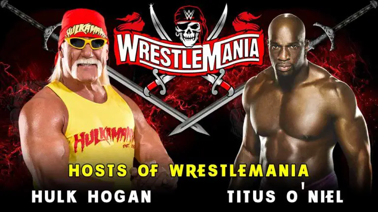 Hulk Hogan & Titus O’ Neil Revealed as WrestleMania 37 Hosts