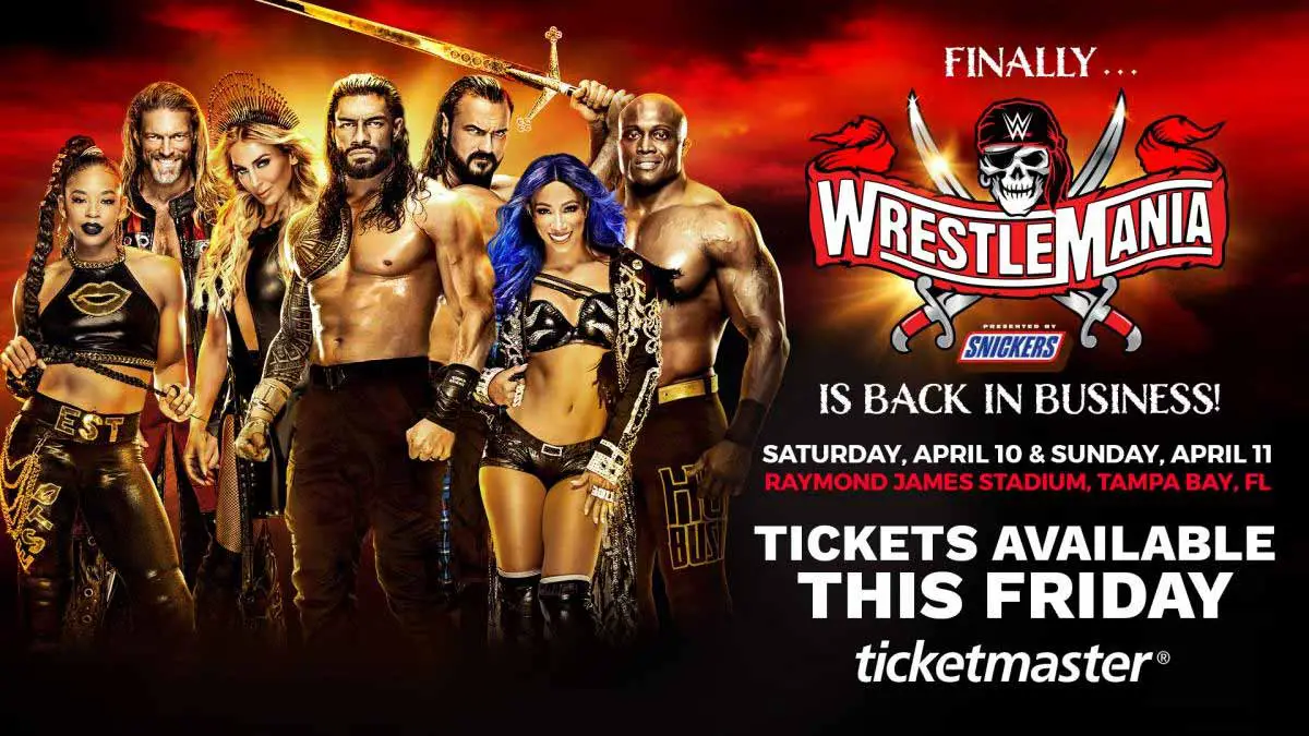 WrestleMania 37 tickets