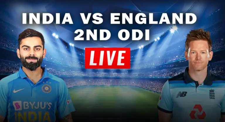 India vs England- 2nd ODI Live Score & Updates