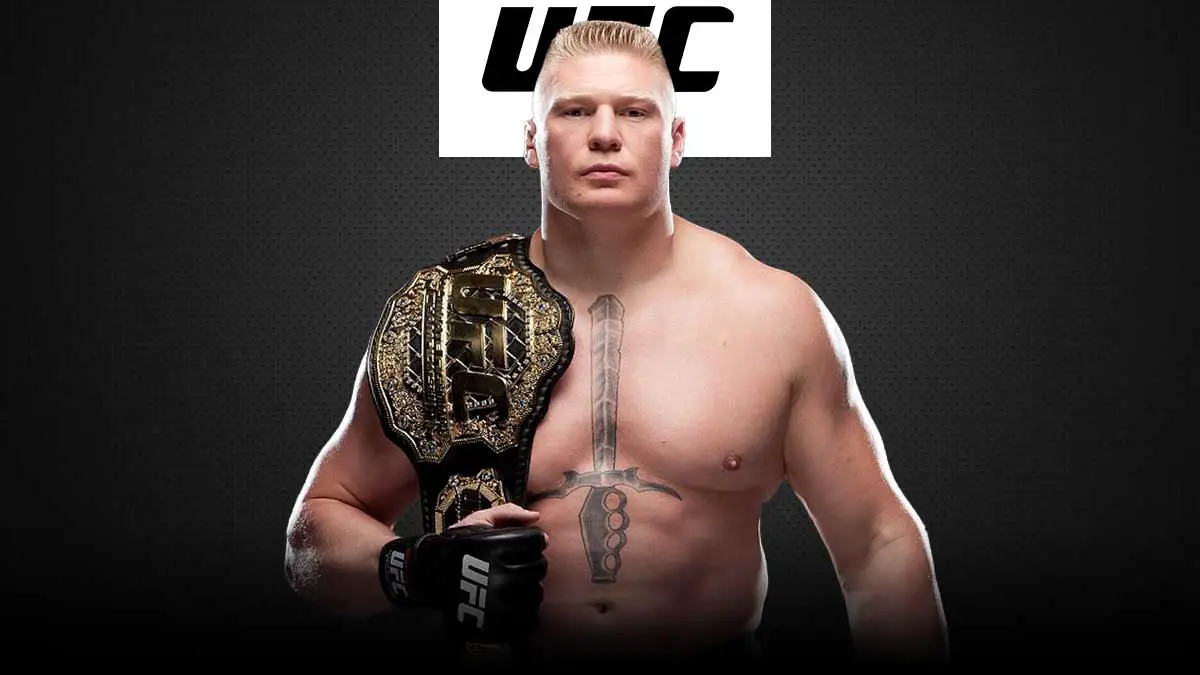 Brock Lesnar UFC Heavy Weight Champions 