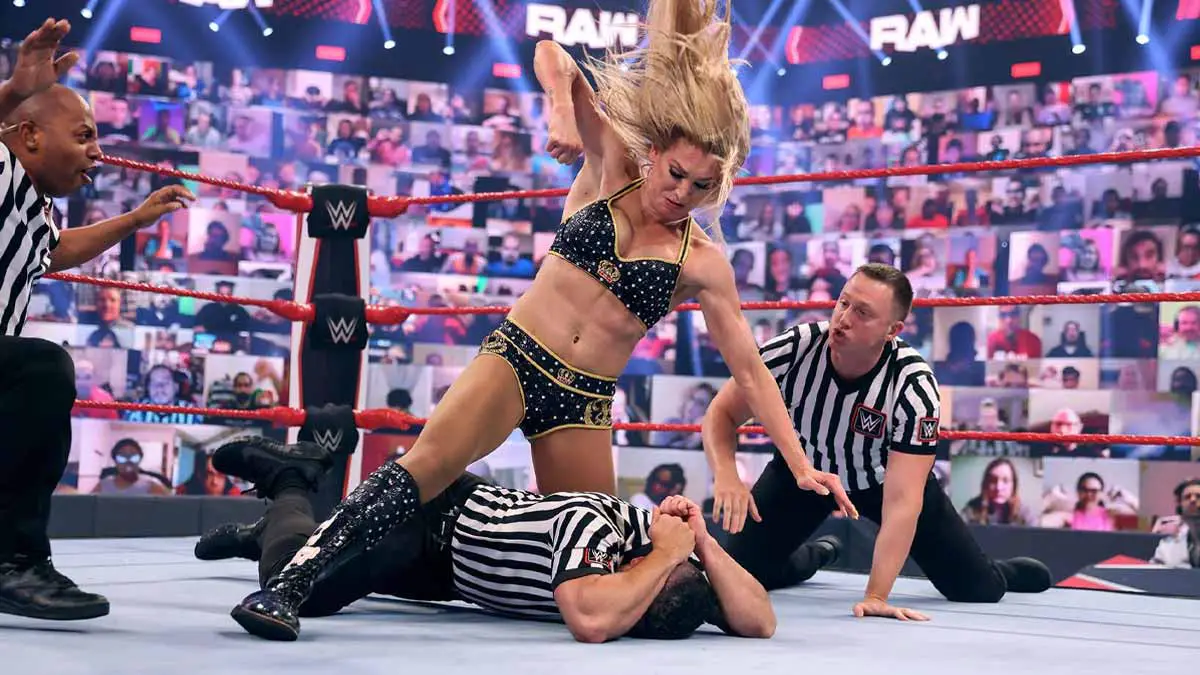Charlotte Flair Beat Up WWE Referee