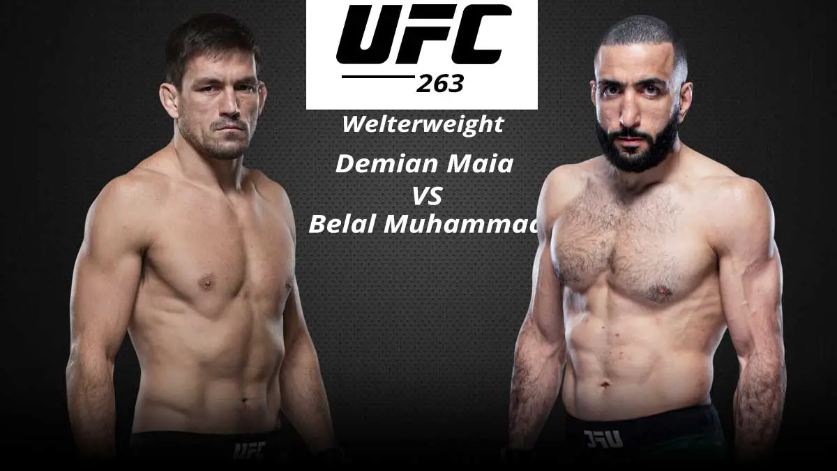 Demian Maia vs Belal Muhammad UFC 263