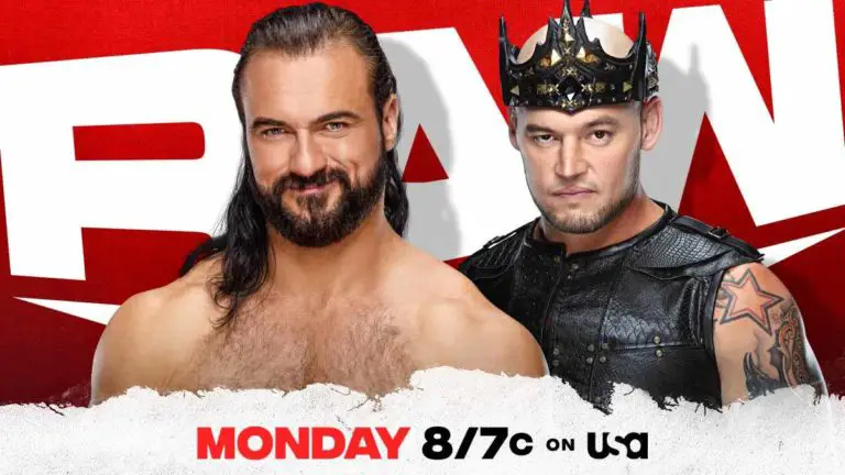 Drew McIntyre Vs Baron Corbin Announced for WWE RAW 5 April Episode