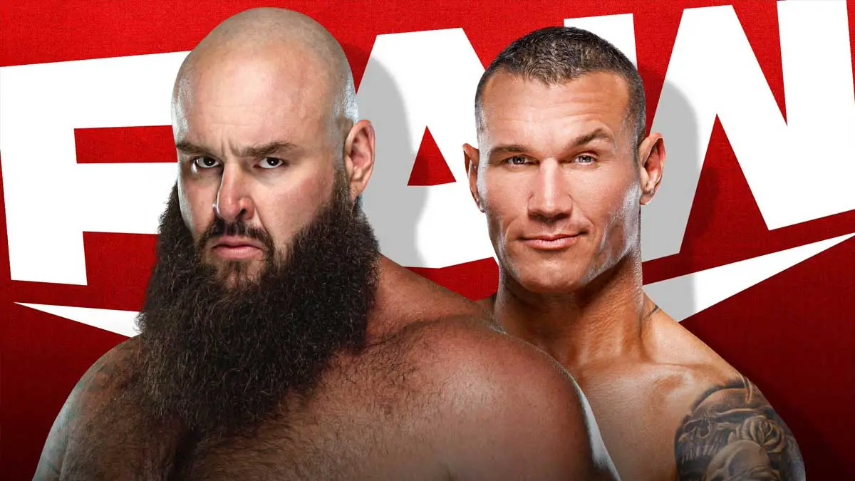 Randy Orton vs Braun Strowman WWE RAW 19 April 2021