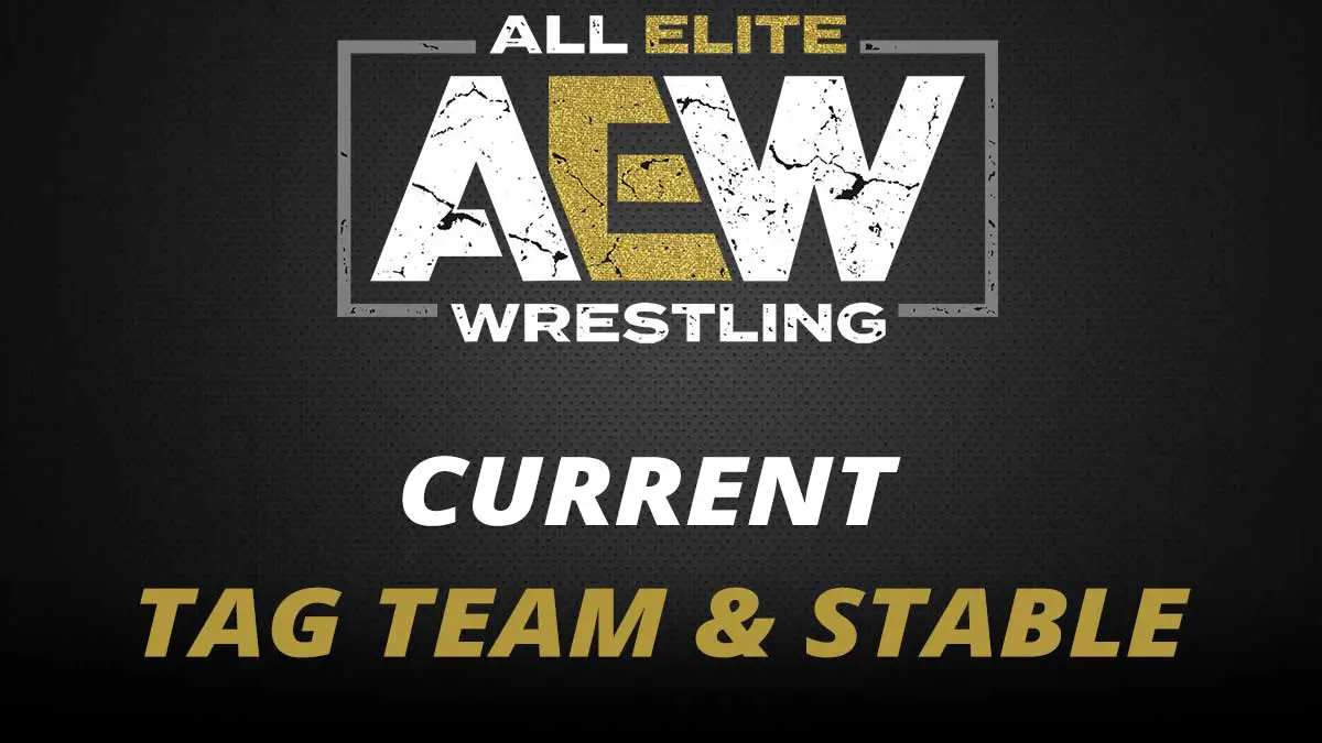 AEW Current Tag Team & Stables