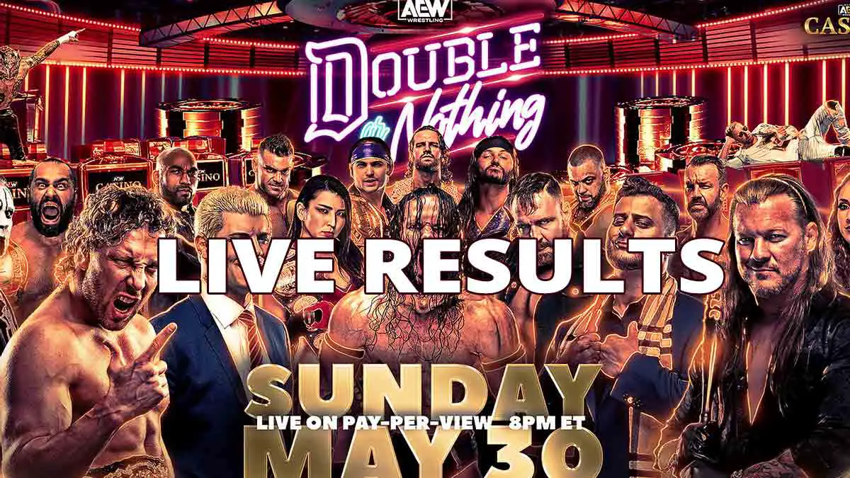 AEW Double or Nothing 2021 Live Results