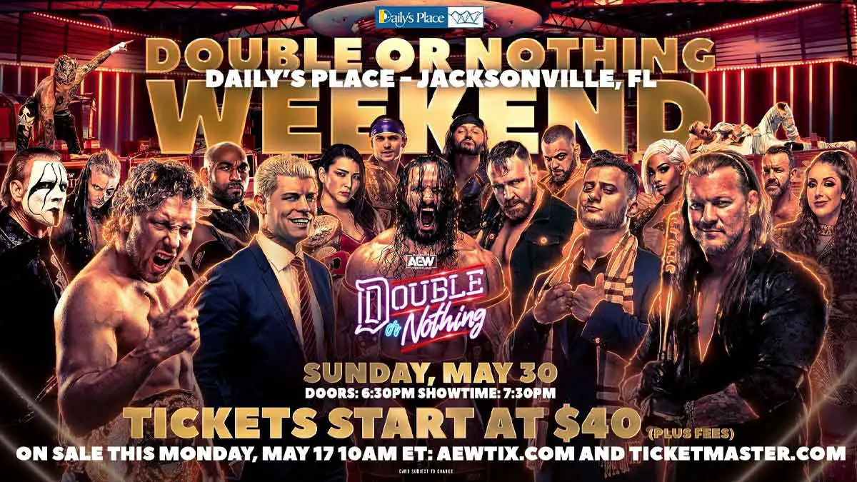 AEW Double or Nothing 2021 Poster