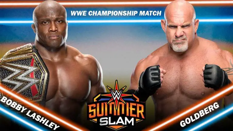 Lashley vs Goldberg Confirmed for WWE SummerSlam 2021