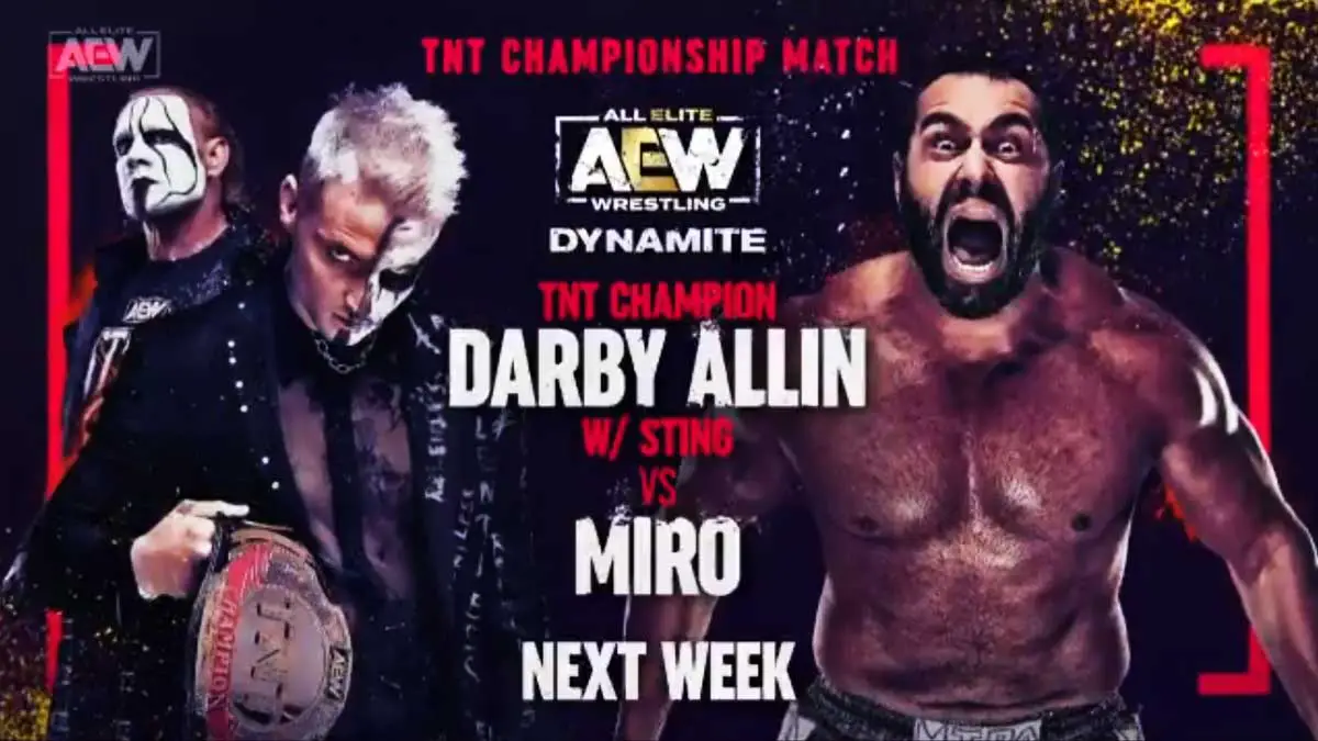 Darby Allin vs Miro AEW Dynamite 12 May 2021