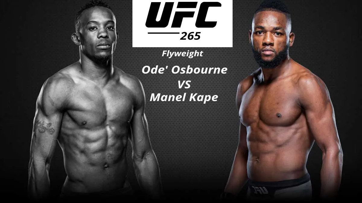 Ode'-Osbourne-vs-manel-kape-UFC-265