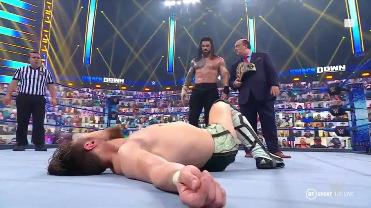 Roman  Reigns defeated Daniel Bryan