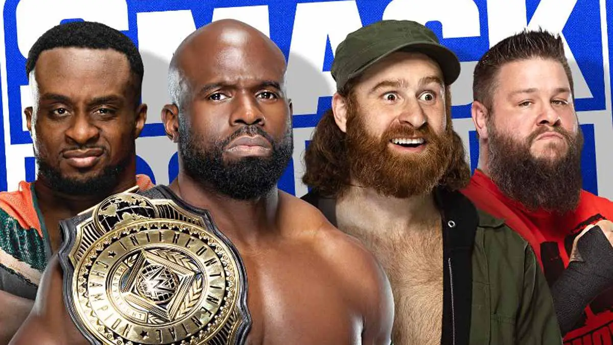 Fatal 4-way WWE Intercontinental Title Match on SmackDown 21 May 2021