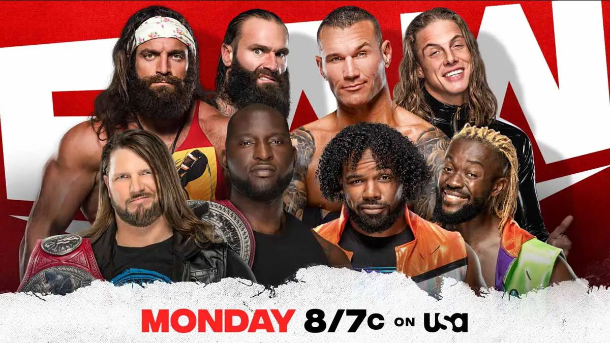 WWE RAW 10 May 2021 Tag Team Match
