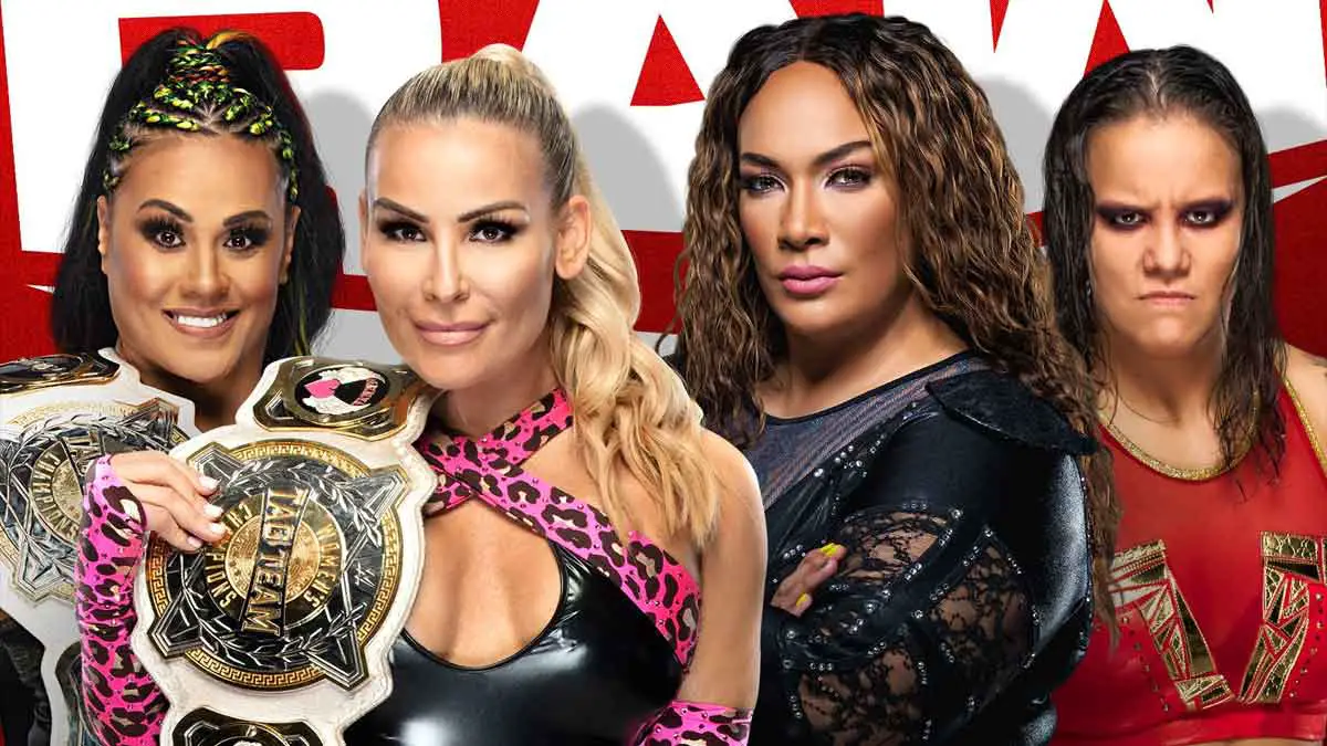 WWE RAW Women Tag Team Title 24 May 2021