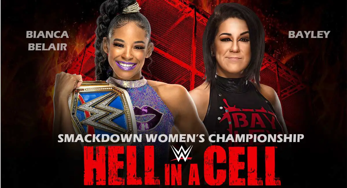 Bianca Belair vs Bayley hell in a cell 2021