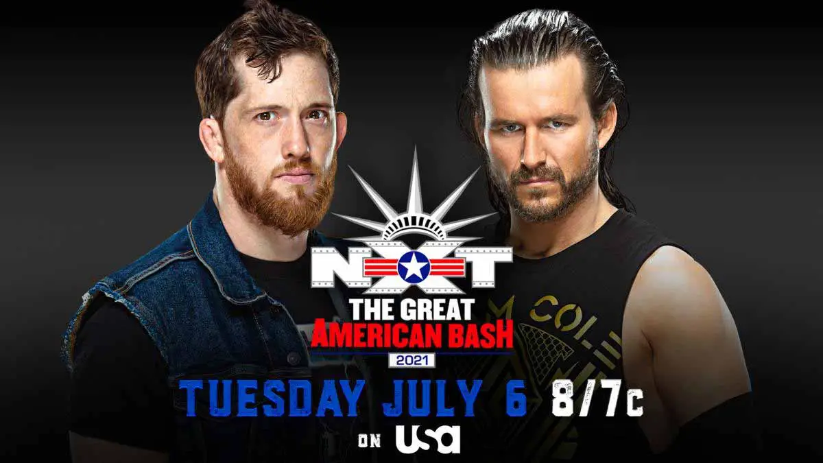 Adam Cole vs Kyle O'Reilly NXT Great American Bash 2021