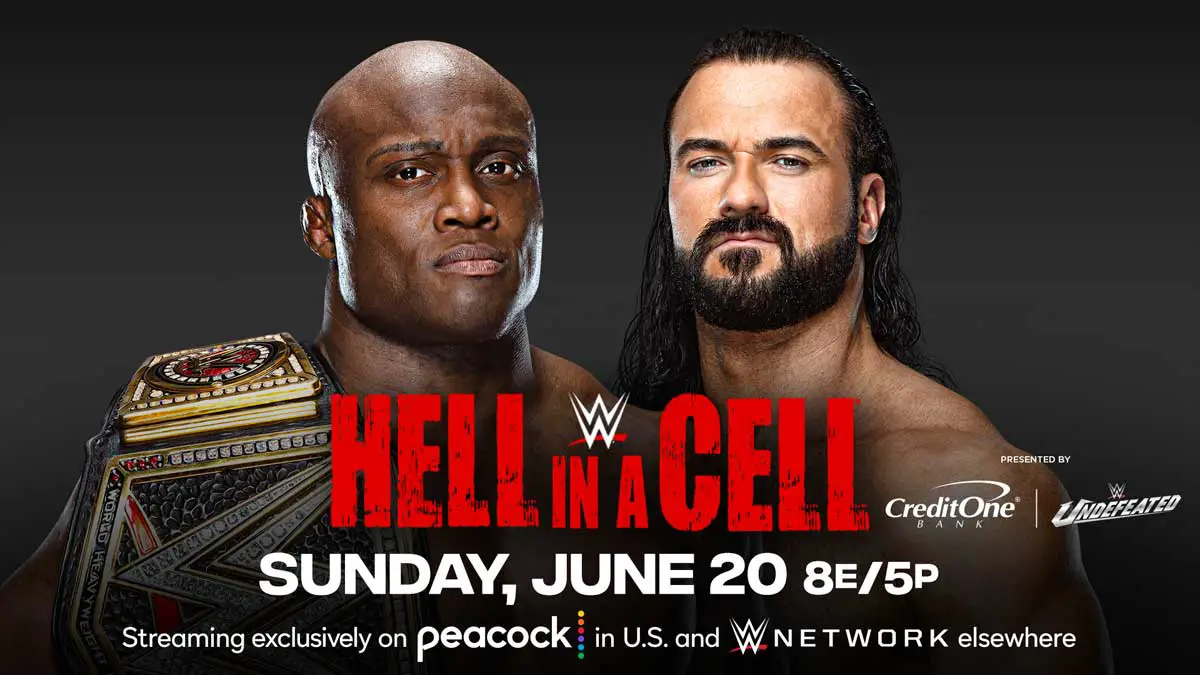 Bobby Lashley vs Drew McIntyre WWE Hell in a Cell 2021
