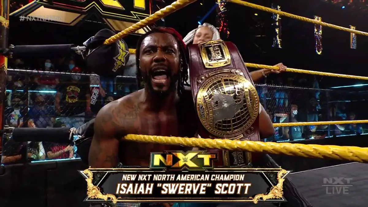 Isaiah Swerve Scott NXT North American Championship