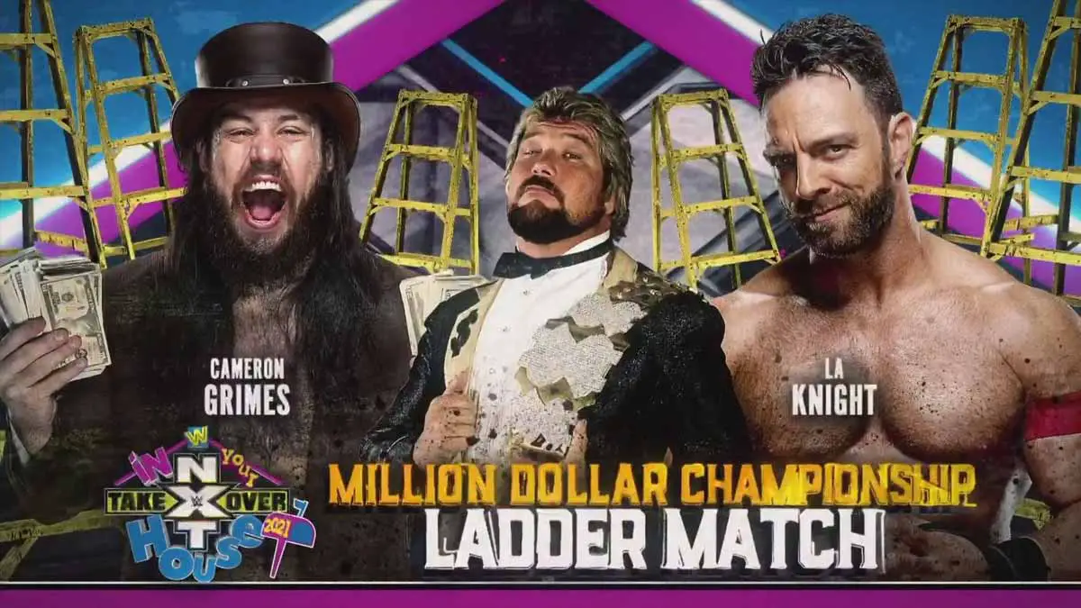 Million Dollar Title match NXT TakeOver In Your House