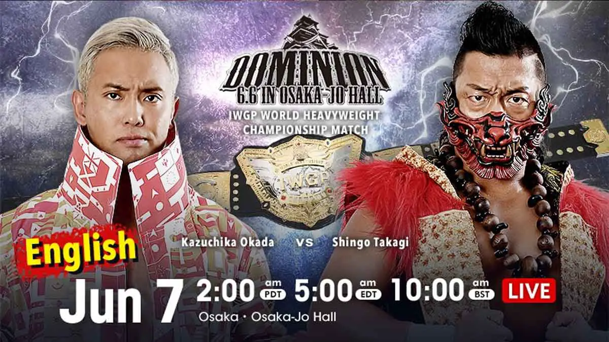 NJPW Dominion 6.6 in Osaka-Jo Hall 2021