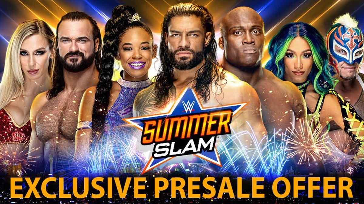 WWE Summerslam 2021 Tickets Pre-sale