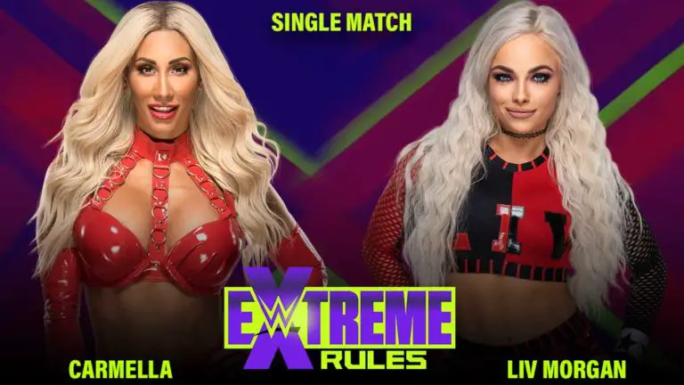 Liv Morgan vs Carmella Announced for WWE Extreme Rules