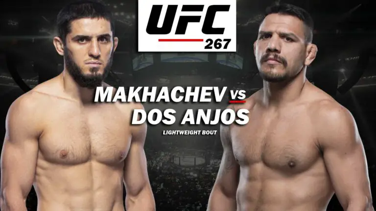 Islam Makhachev vs Rafael dos Anjos Bout Set for UFC 267