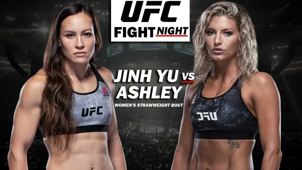 Jinh-Yu-Frey-vs-Ashley-Yoder-UFC-Fight-Night 31 July 2021