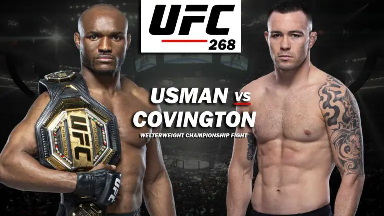 UFC 268 Official Poster Highlights “Usman vs Covington” & “Namajunas vs Zhang”