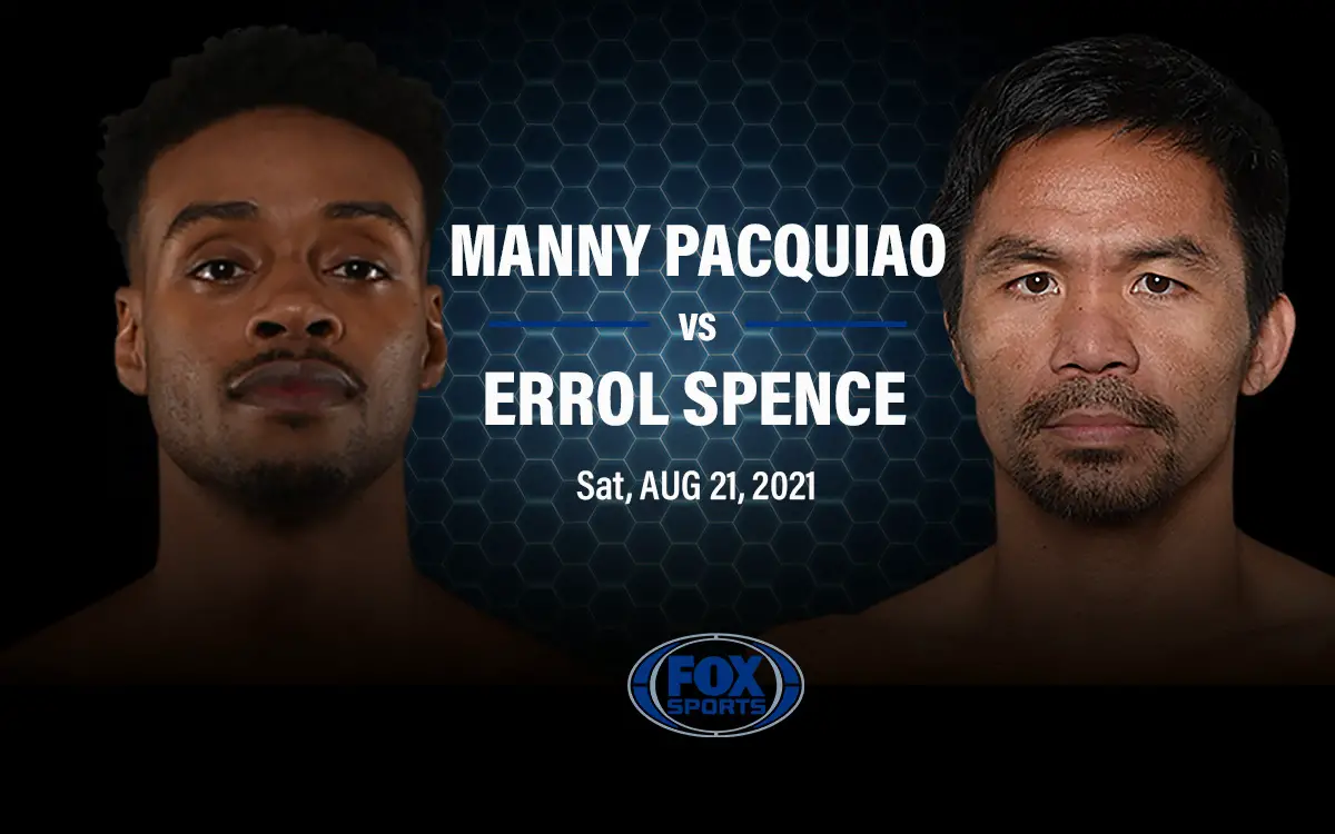 Manny Pacquiao Vs Errol Spence Jr Card How To Watch Date Time Location Itn Wwe