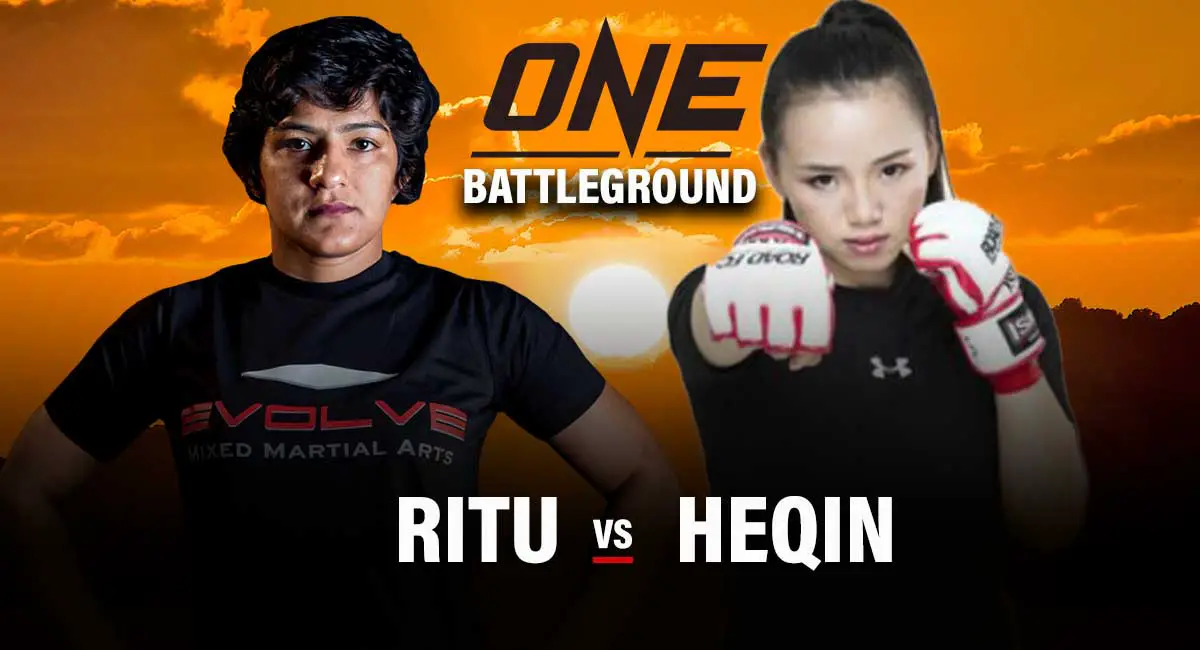 Ritu Phogat vs Lin Heqin - Women's Atomweight MMA Fight