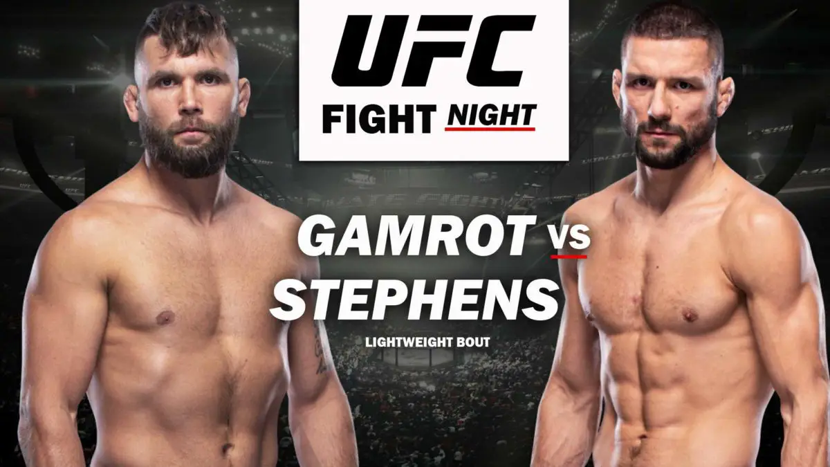 Gamerot vs Stephens UFC Fight Night a