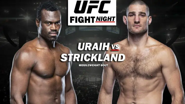 UFC Vegas 33: Hall vs Strickland Results, Fight Card How To Watch, Start Time