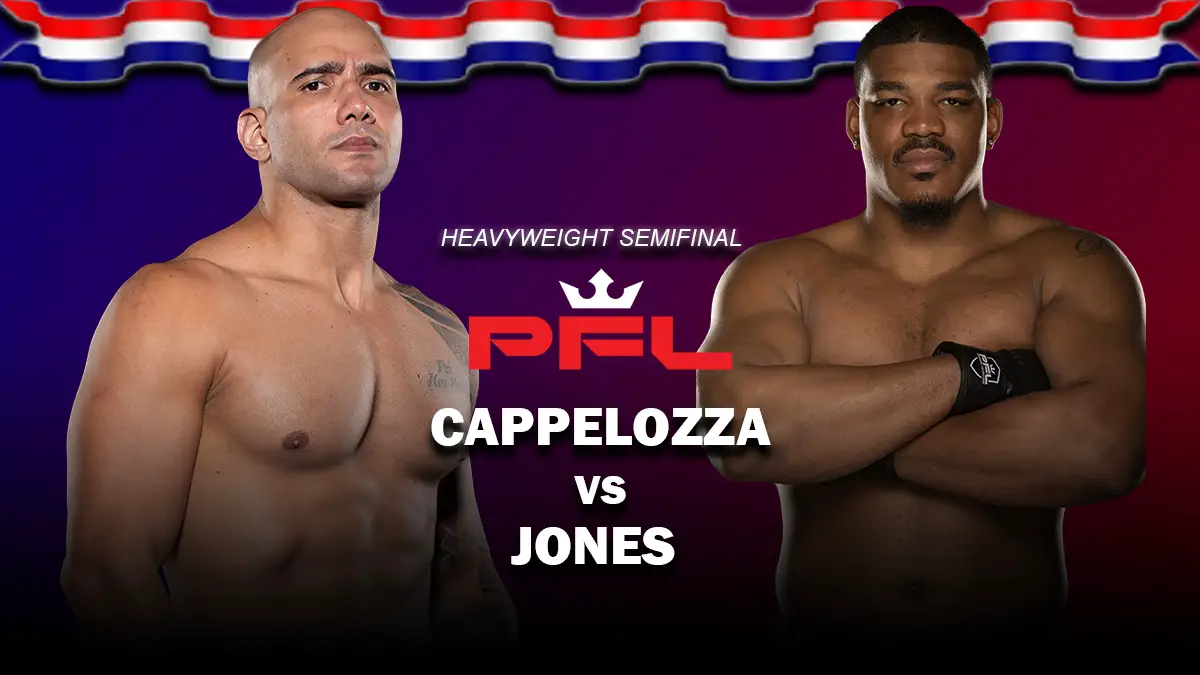 Bruno Cappelozza vs Jamelle Jones - Heavyweight Semifinal