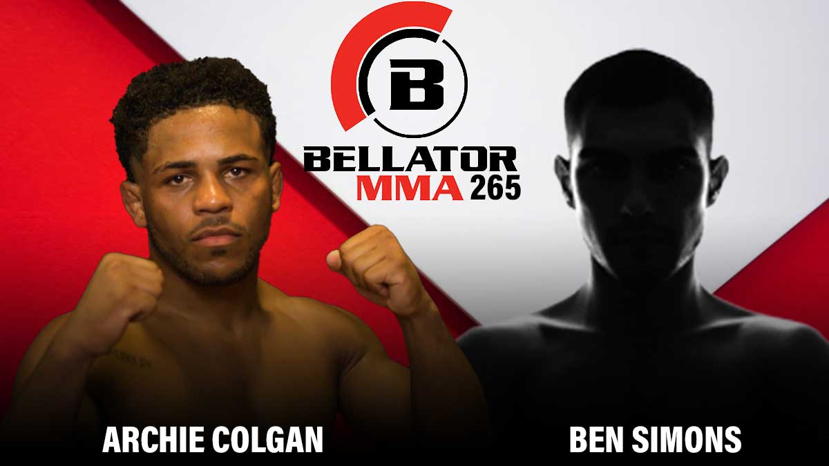 Archie Colgan vs Ben Simons Bellator 265