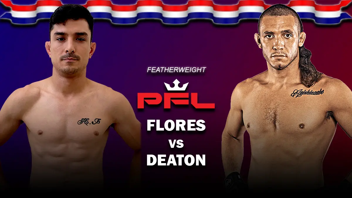 Alejandro Flores vs Carl Deaton III - Featherweight
